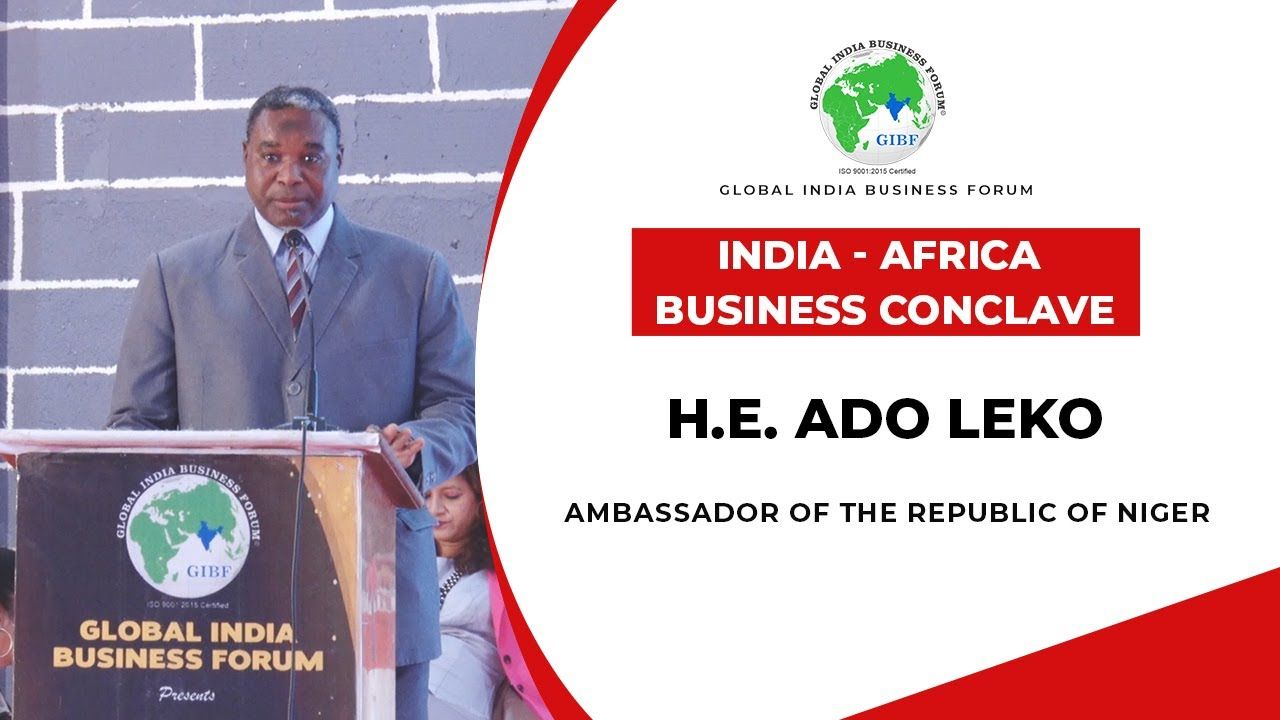 Youtube Thumbnail - 'Niger: Untapped Business Opportunities in the Heart of the Sahara'- India-Africa Business Conclave!